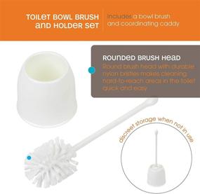 img 2 attached to Casabella Toilet Brush Holder White