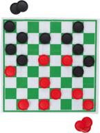 🎀 jumbo reversible family rug for girls - hey play logo
