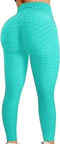 img 4 attached to 🩳 JGS1996 Women's High Waist Yoga Pants: Tummy Control, Slimming Booty Leggings for Workout, Running, Butt Lift - Trendy and Functional Fitness Tights