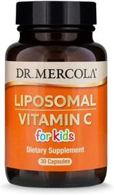 img 4 attached to 🍊 Dr. Mercola Liposomal Vitamin C for Kids Capsules - 125 mg, 30 Servings (30 Capsules) | Non-GMO, Soy & Gluten-Free