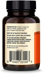 img 3 attached to 🍊 Dr. Mercola Liposomal Vitamin C for Kids Capsules - 125 mg, 30 Servings (30 Capsules) | Non-GMO, Soy & Gluten-Free