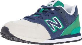 img 1 attached to 👟 New Balance Lace Up Sneaker Natural Boys' Shoes - Premium Selection at Sneakers