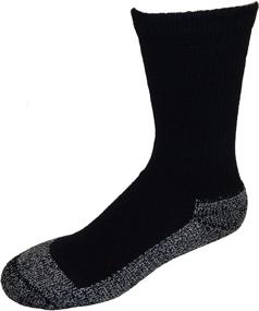 img 1 attached to 🧦 Cushees Thick Crew Socks, Pack of 3