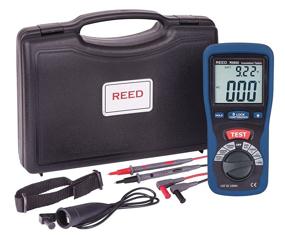 img 1 attached to 🔌 REED Instruments R5600 Insulation Tester & Multimeter: Megohmmeter with 2000 Ohms Resistance & 1000V Voltage