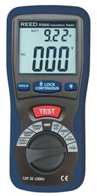 img 2 attached to 🔌 REED Instruments R5600 Insulation Tester & Multimeter: Megohmmeter with 2000 Ohms Resistance & 1000V Voltage