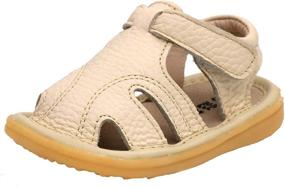 img 4 attached to 👦 Stylish and Durable Boys' Outdoor Leather Sandals by LONSOEN - Perfect for all Outdoor Activities!