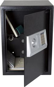 img 1 attached to 🔒 Stalwart Digital Safe – Electronic Steel Keypad, Extra-Large, with 2 Manual Override Keys – Ideal for Home or Business Security – Safeguard Money, Jewelry, and Passports
