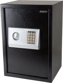 img 4 attached to 🔒 Stalwart Digital Safe – Electronic Steel Keypad, Extra-Large, with 2 Manual Override Keys – Ideal for Home or Business Security – Safeguard Money, Jewelry, and Passports