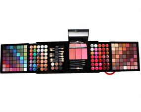 img 4 attached to Ultimate All-in-One Makeup Gift Set: PhantomSky 177 Colors Professional Cosmetic Palette for Contouring, Eyeshadow, Concealer, Eyebrows, Lips, Blush & Powder