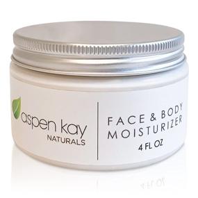 img 2 attached to Aspen Kay Naturals Face and Body Moisturizer: Natural & Unscented, Ideal for Sensitive Skin (4 oz)