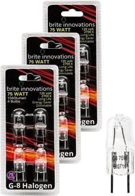 img 1 attached to Brite Innovations Halogen Dimmable 120V Bi Light Bulbs for Halogen Bulbs