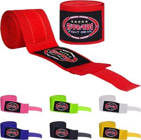 img 3 attached to 🧤 Farabi Kids Hand Wraps: Stretchable 2.5 Meter Long Hand Protection Inner Wraps for Ultimate Safety