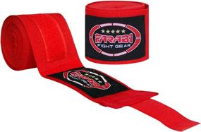 img 1 attached to 🧤 Farabi Kids Hand Wraps: Stretchable 2.5 Meter Long Hand Protection Inner Wraps for Ultimate Safety
