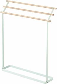 img 4 attached to 🛀 Organize Your Bathroom with the Yamazaki Home Tosca Bath Towel Hanger and Rack Holder