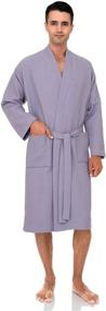 img 4 attached to 👘 Wisteria Kimono Bathrobe in X Large Size from TowelSelections: Ultimate Comfort and Style