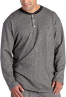nautica sleepwear houndstooth sleeve x large men's clothing logo