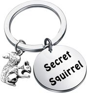 seiraa squirrel keychain jewelry friendship logo