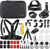 ultimate 60-in-1 accessory bundle kit for gopro hero and other action cameras - enhance your filming experience! logo