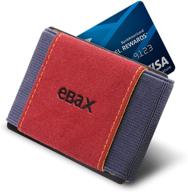 stylish minimalist slim wallet: unisex men's accessories for card cases & money organizers logo