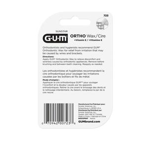 img 2 attached to 💊 GUM 10070942007235 Orthodontic Wax - Vitamin E and Aloe Vera (Pack of 6)