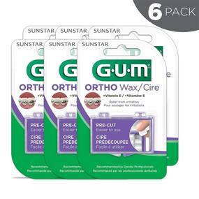 img 1 attached to 💊 GUM 10070942007235 Orthodontic Wax - Vitamin E and Aloe Vera (Pack of 6)