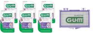 💊 gum 10070942007235 orthodontic wax - vitamin e and aloe vera (pack of 6) logo