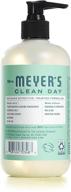 🌿 refreshing mrs. meyer's liquid hand soap mint - 12.5 oz: a revitalizing cleanser for soft and clean hands logo