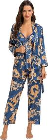 img 4 attached to 🌙 Elevate Your Sleepwear Collection with Escalier Women's Pajamas and Nightwear