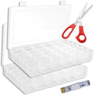 organizer container adjustable dividers multipurpose logo