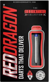 img 3 attached to 🎯 Tungsten Darts Set - 20g RED DRAGON Razor Edge Original with Flights and Stems