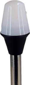 img 1 attached to 🚤 Pactrade Marine Pontoon LED, Stainless Steel Tubing Adjustable Base All-Around Light for Enhanced Visibility