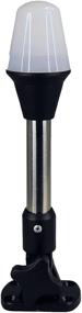 img 4 attached to 🚤 Pactrade Marine Pontoon LED, Stainless Steel Tubing Adjustable Base All-Around Light for Enhanced Visibility