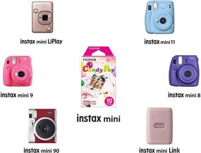 img 1 attached to Fujifilm Instax Mini Candy Pop Film: Captivating 10 Exposures for Instant Memories