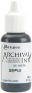 🖌️ ranger arr5-30850 reinker: enhance with sepia archival ink renewal logo