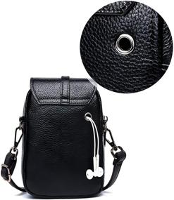 img 1 attached to Lecanedo Crossbody Leather Cellphone Shoulder Women's Handbags & Wallets