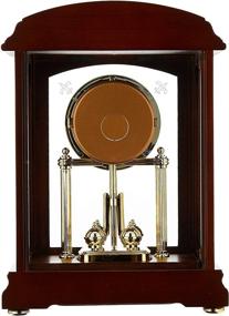 img 2 attached to 🕒 Bulova B1848 Nordale Clock: Timeless Elegance in Walnut Finish