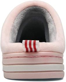 img 2 attached to Warm Fluffy House Slippers for Boys and Girls - Cozy Indoor Bedroom Shoes for Toddlers and Kids