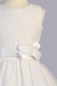 img 1 attached to 👗 Swea Pea & Lilli White Organza First Communion Dresses for Girls (7-16) and Plus Size