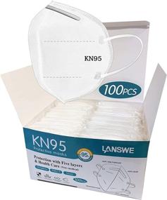 img 4 attached to LANSWE KN95 Protective Masks Pack