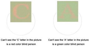 img 1 attached to Color Glasses Red Green Blindness Corrective