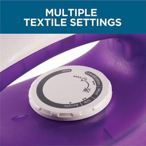 img 1 attached to Purple Commercial Care 1200 Watts Steam Iron: Ultimate Performance for Professional Use