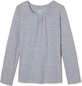 img 2 attached to 👧 Футболка с длинным рукавом для девочек French Toast Clothing for Girls