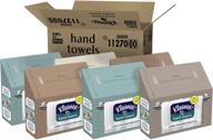 🤲 kleenex white hand towels (60 count) - pack of 6: superior quality and value logo
