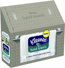 img 1 attached to 🤲 Kleenex White Hand Towels (60 Count) - Pack of 6: Superior Quality and Value