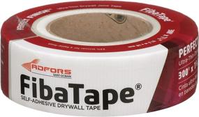 img 4 attached to FibaTape FDW8654-U Perfect Finish: The Ultimate Ultra-Thin Joint Drywall Tape - 1-7/8 in. x 300 ft, White