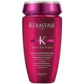 img 3 attached to KERASTASE Bain Chromatique Riche: Nourishing Color-Protecting Shampoo - 8.5 Ounce