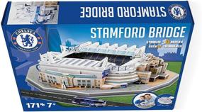 img 1 attached to Challenging Nanostand Chelsea Stamford Bridge Puzzle: Test Your Skills with a Miniature Stadium