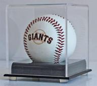 🔒 ultimate protection: displaygifts baseball display case holder stand - crystal clear uv shield logo