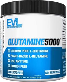 img 4 attached to 💪 Evlution Nutrition L-Glutamine 5000: Усиленное восстановление после тренировки и поддержка иммунитета с помощью чистого растительного порошка, не содержащего глютена - 60 порций!