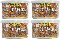 🐛 zoo med can o' worms 1.2 oz - 4 pack logo